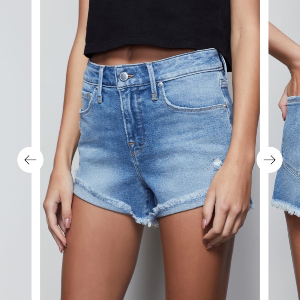 Good American Good Curve Shorts